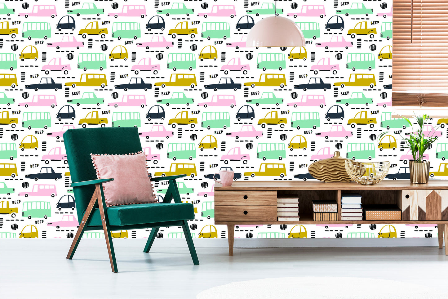 Wallpaper Pastel Cars