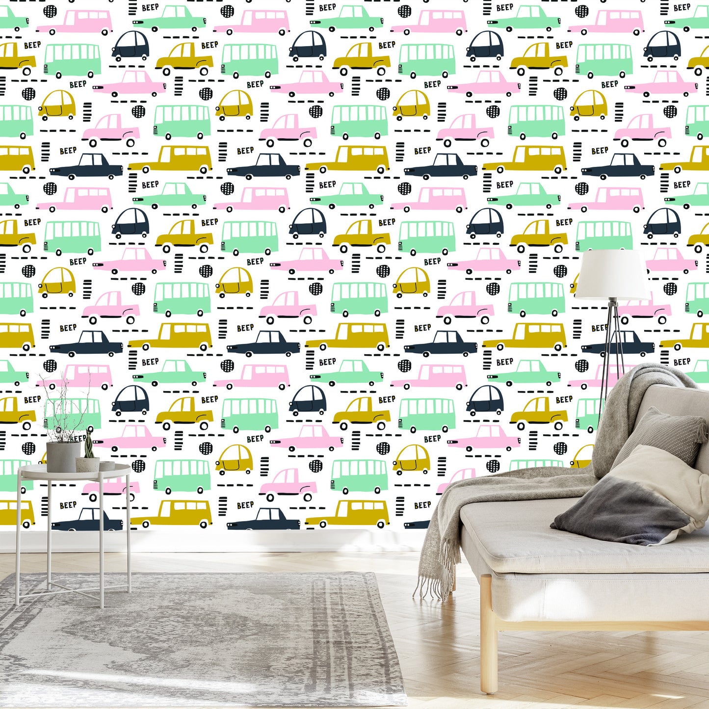Wallpaper Pastel Cars