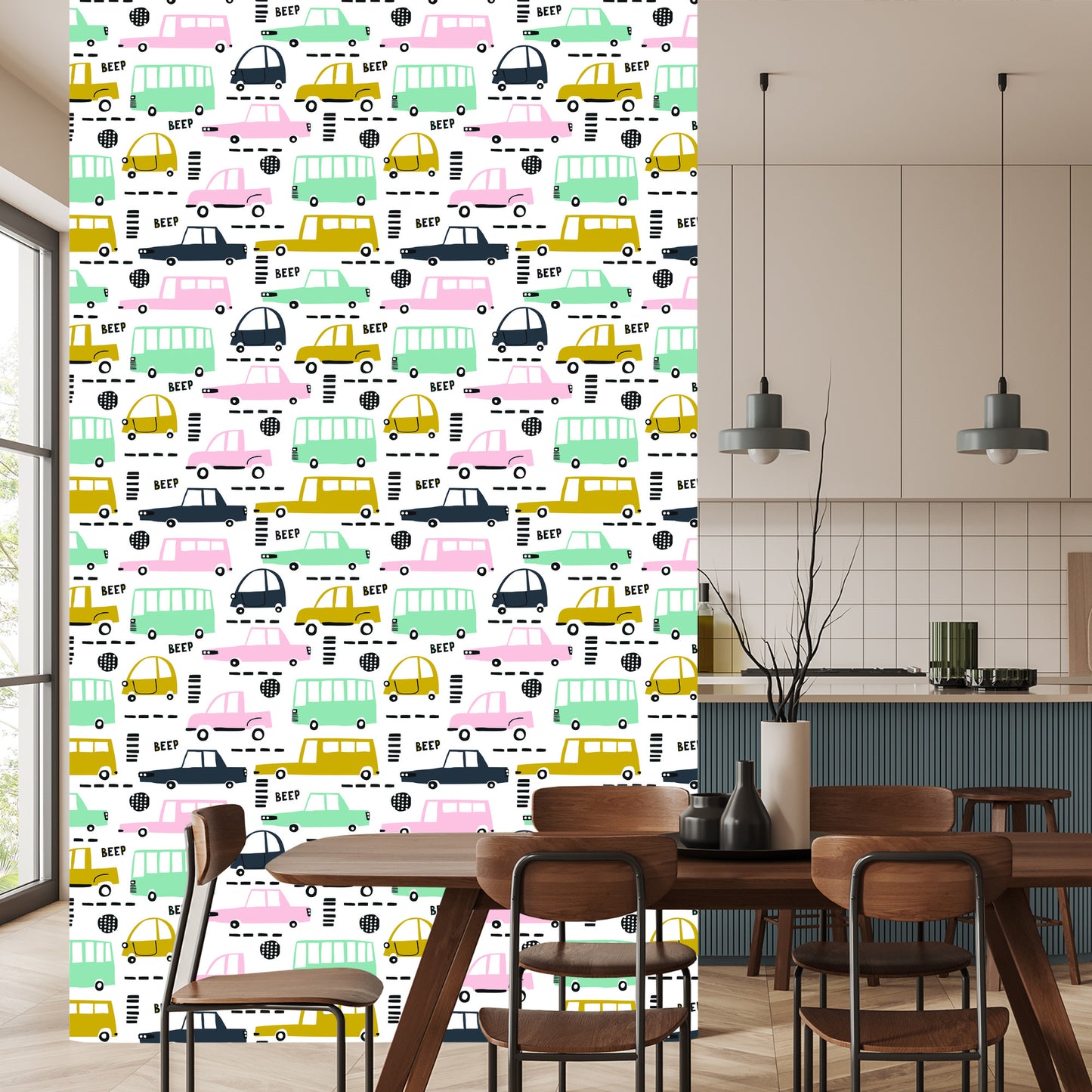 Wallpaper Pastel Cars