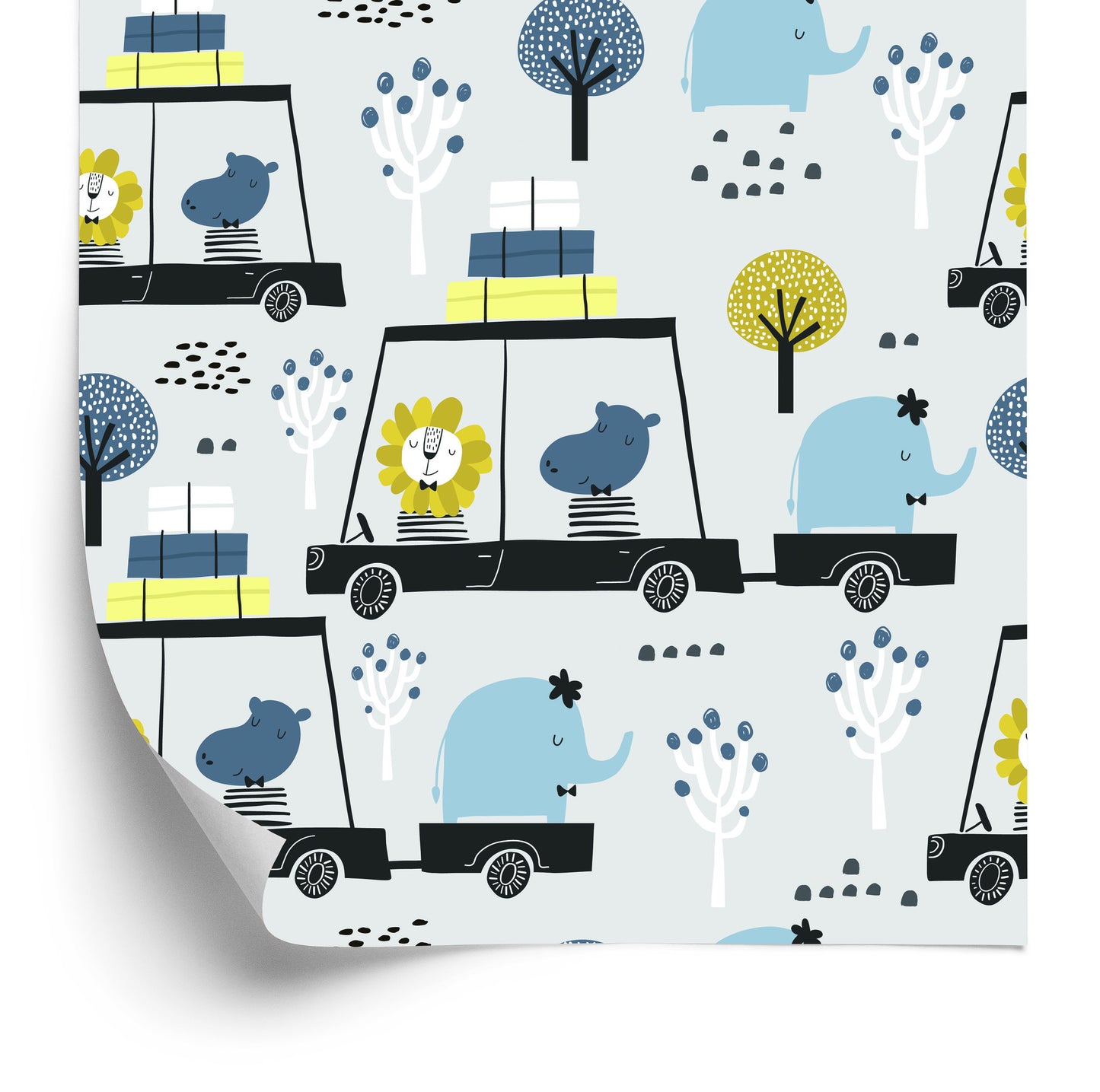Wallpaper Animals In Cars