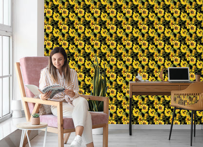 Wallpaper Sunflowers