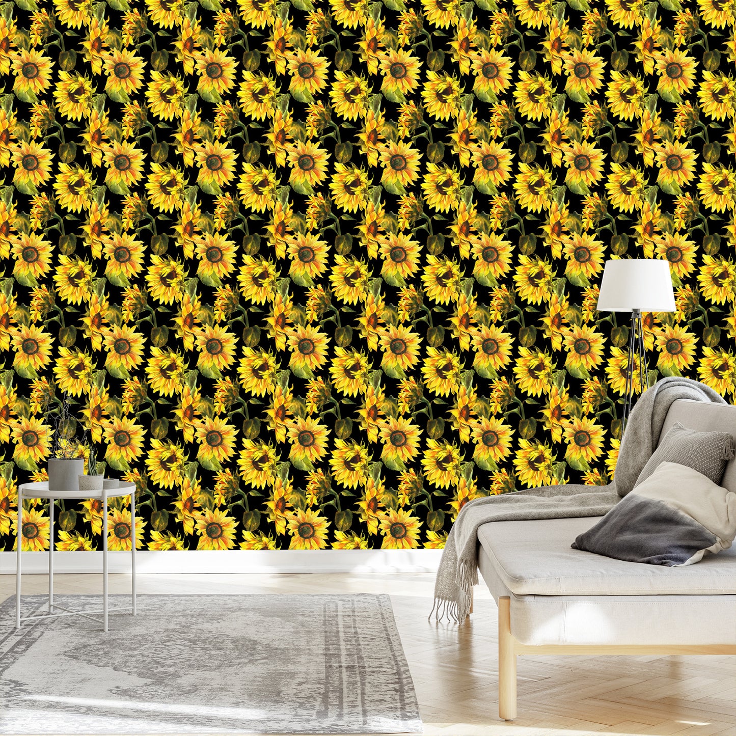 Wallpaper Sunflowers