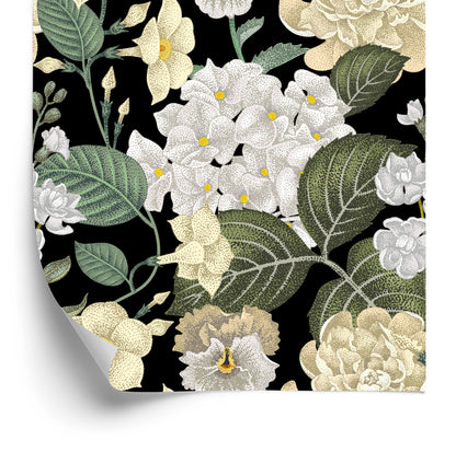 Wallpaper Garden Flowers With Leaves