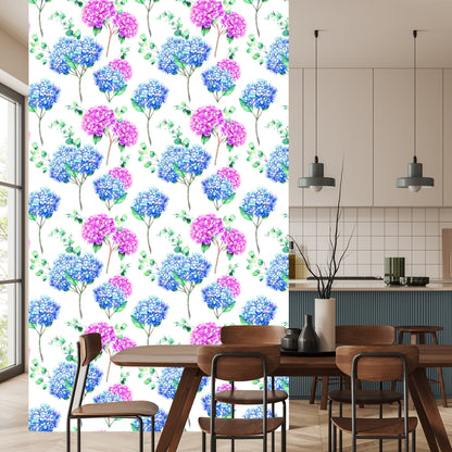 Wallpaper Hydrangea With Eucalyptus