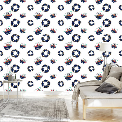 Wallpaper Children's Room In Ships. Vehicles