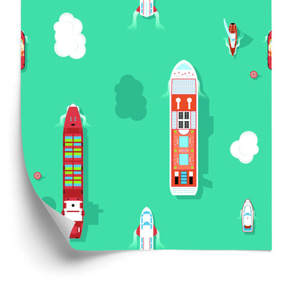 Wallpaper Ships Aerial