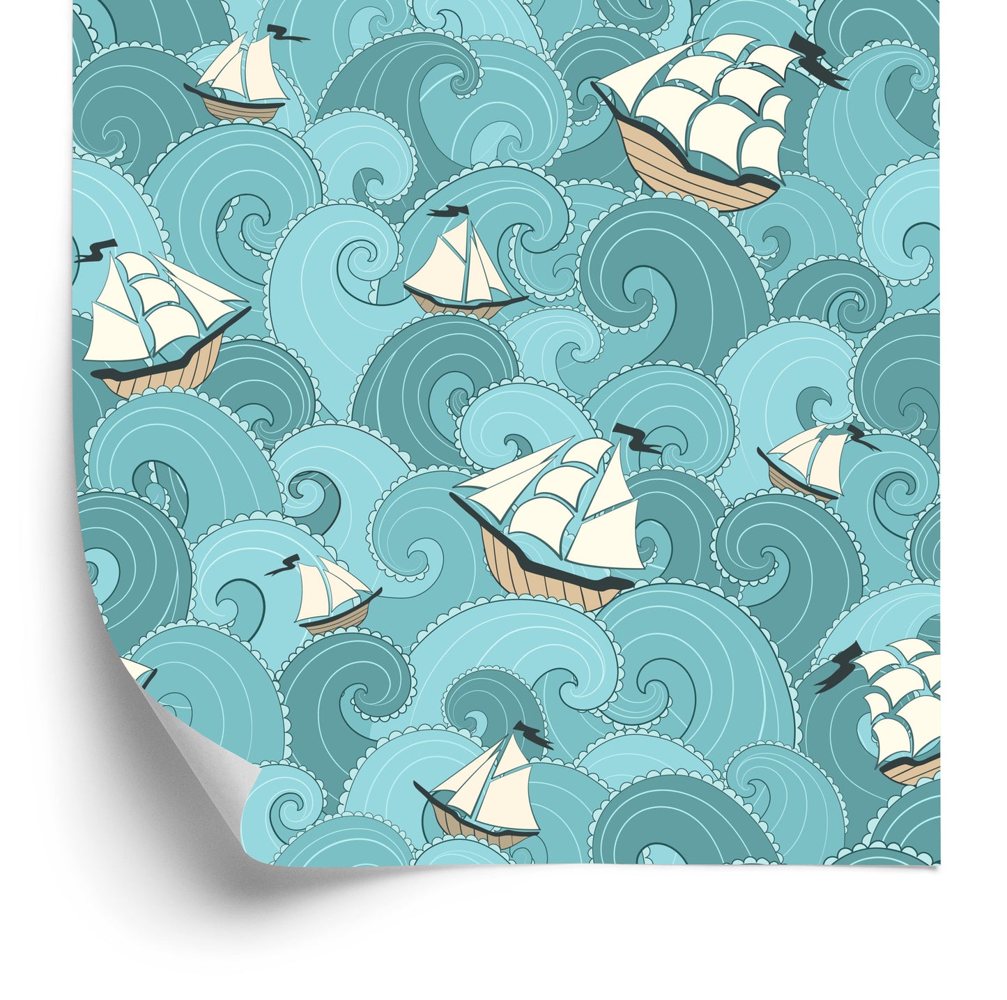 Wallpaper Sailing Ships In The Sea