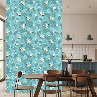 Wallpaper Sailing Ships In The Sea