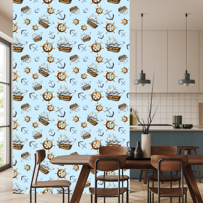 Wallpaper Sailing Ships Anchors And Rudders
