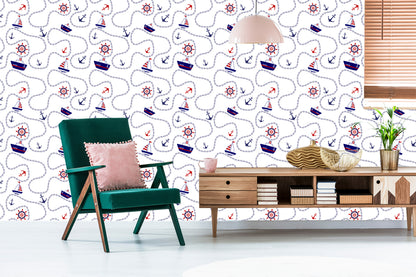 Wallpaper Ships, Anchors And Sailboats