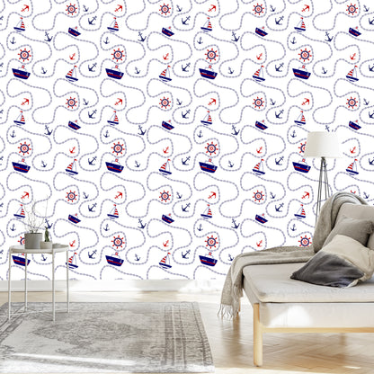 Wallpaper Ships, Anchors And Sailboats