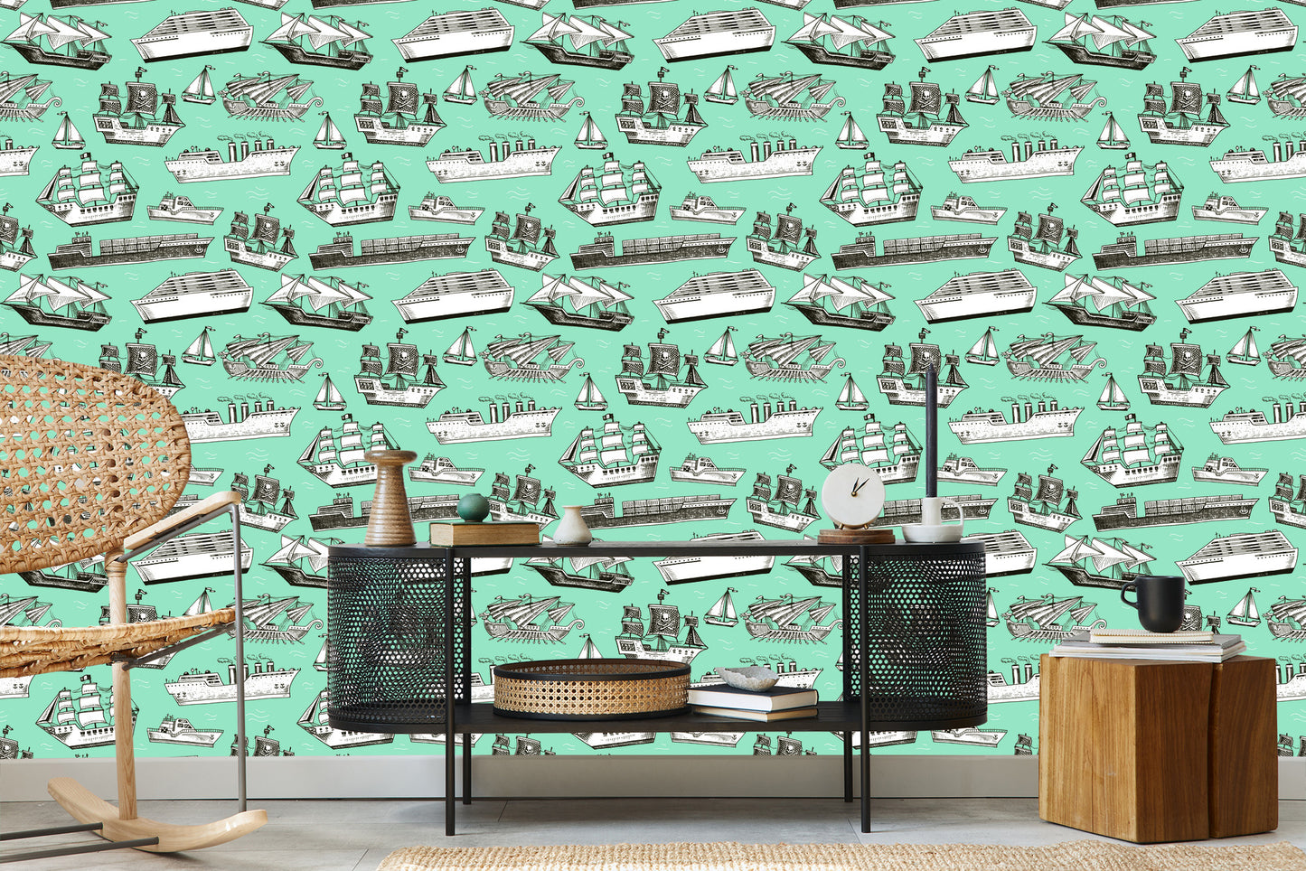 Wallpaper Ships From Different Ages