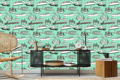 Wallpaper Ships From Different Ages