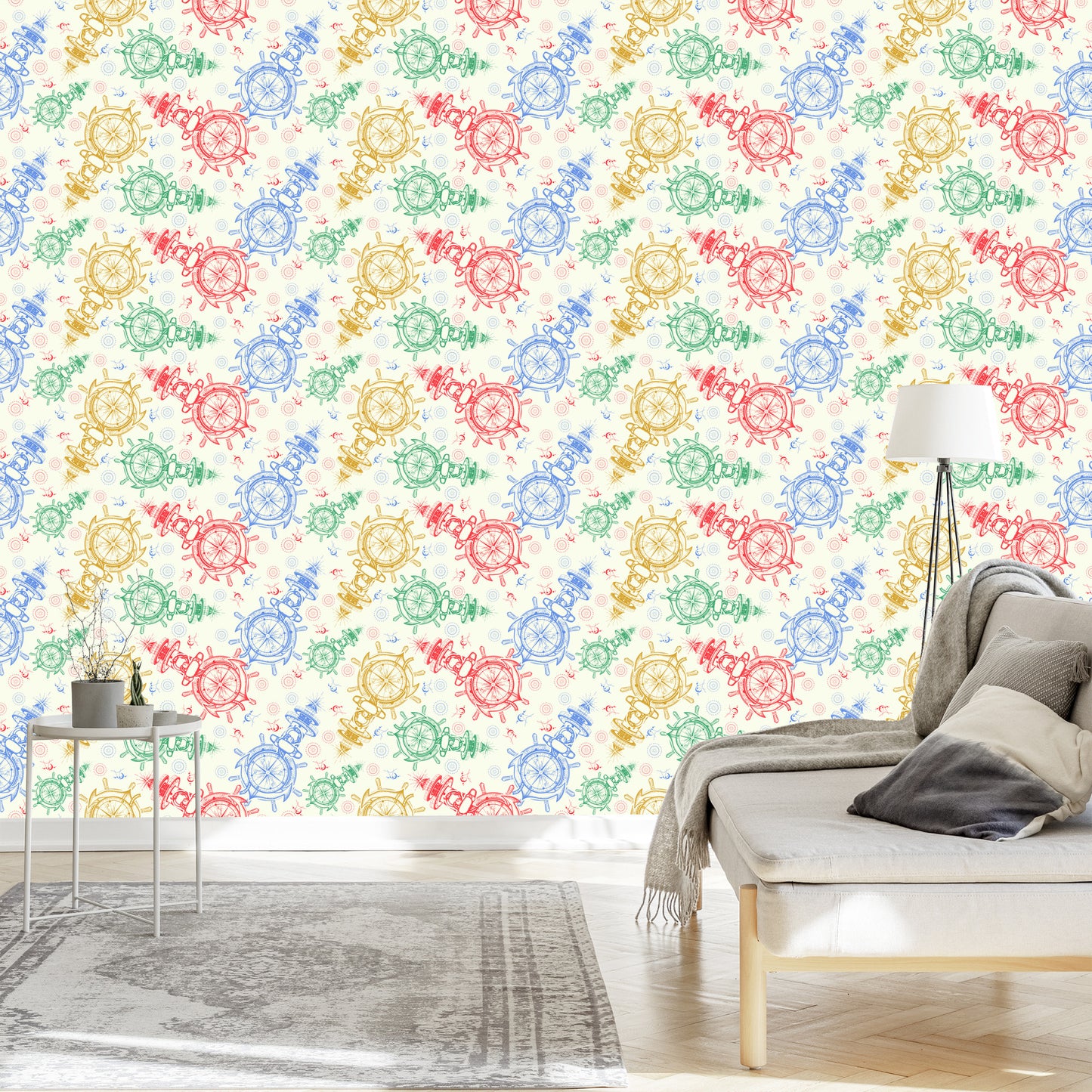 Wallpaper Marine Collage
