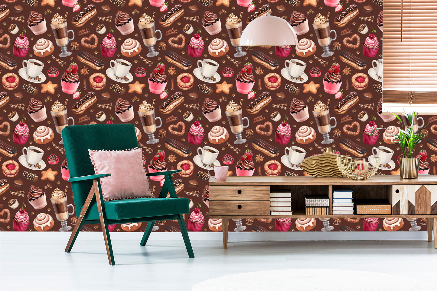 Wallpaper Coffee With Sweets