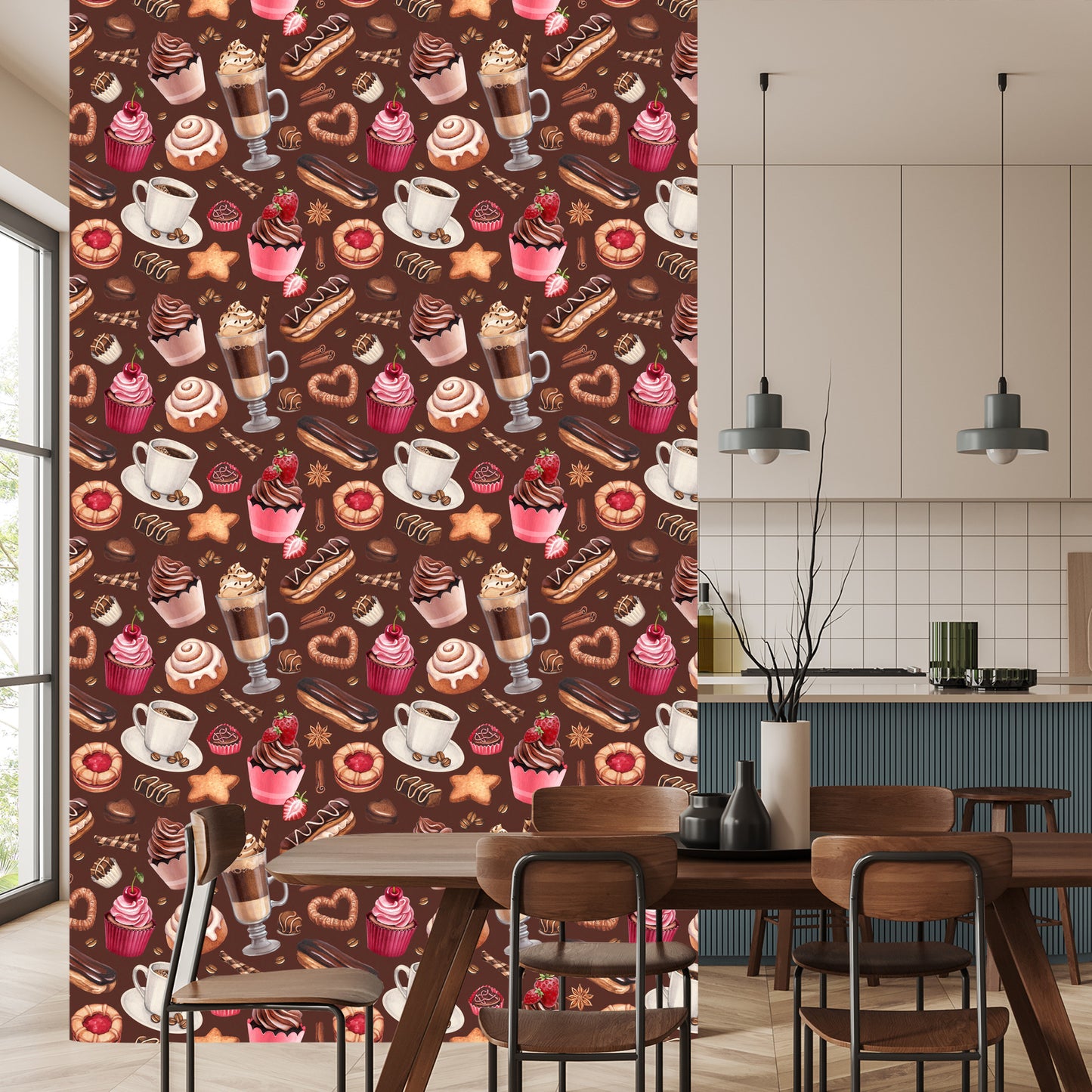 Wallpaper Coffee With Sweets