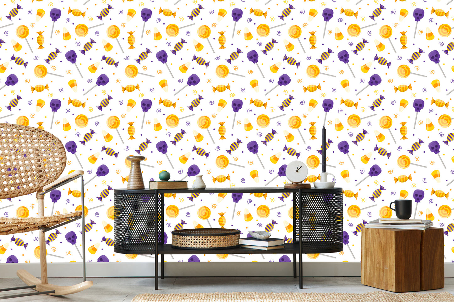 Wallpaper Sweets For Halloween