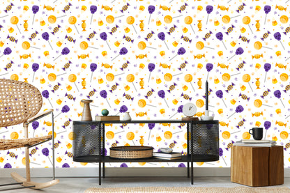 Wallpaper Sweets For Halloween