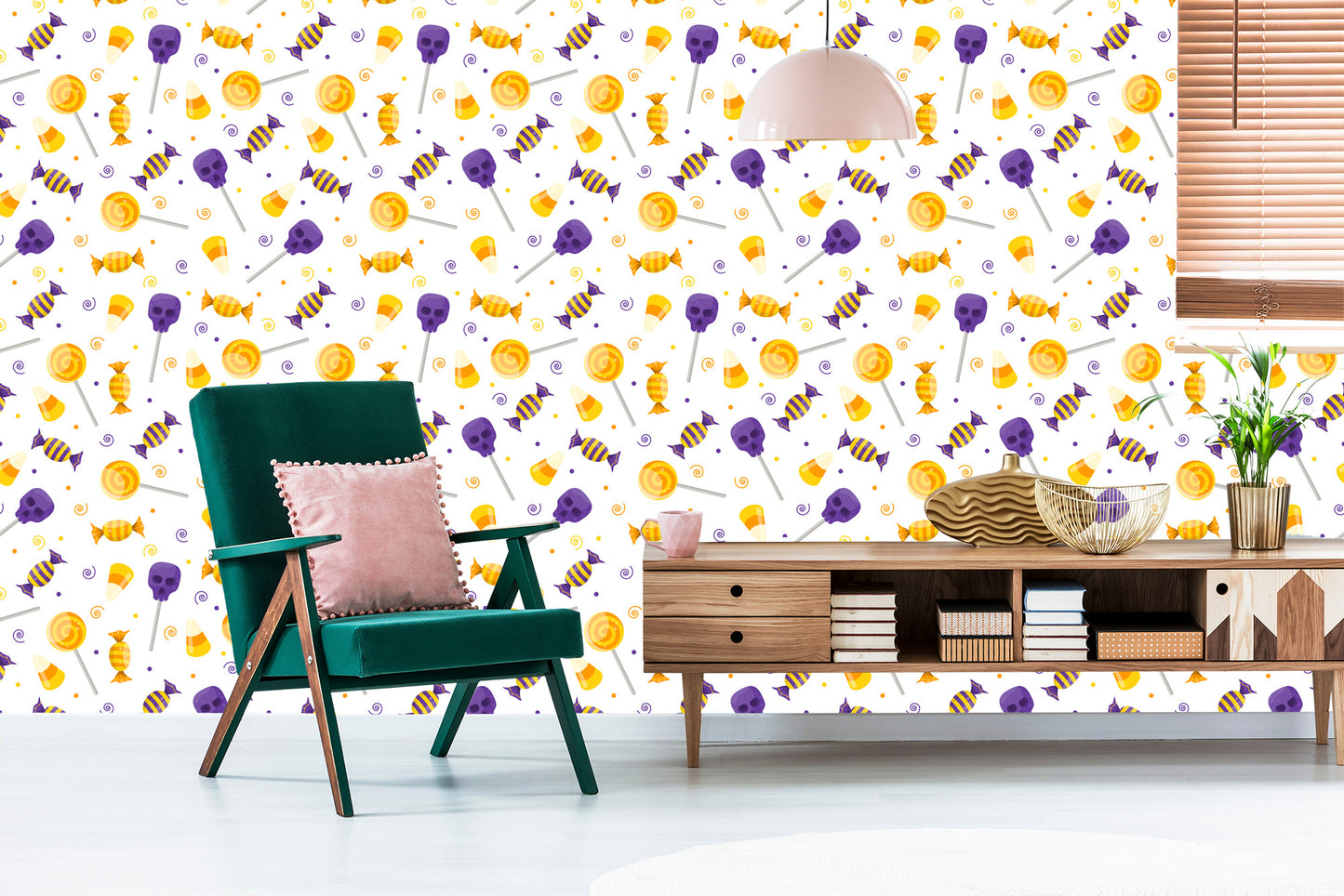 Wallpaper Sweets For Halloween