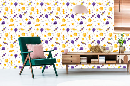 Wallpaper Sweets For Halloween