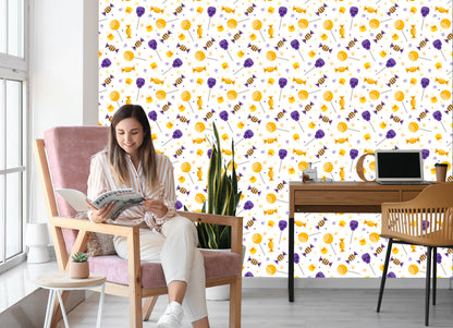 Wallpaper Sweets For Halloween