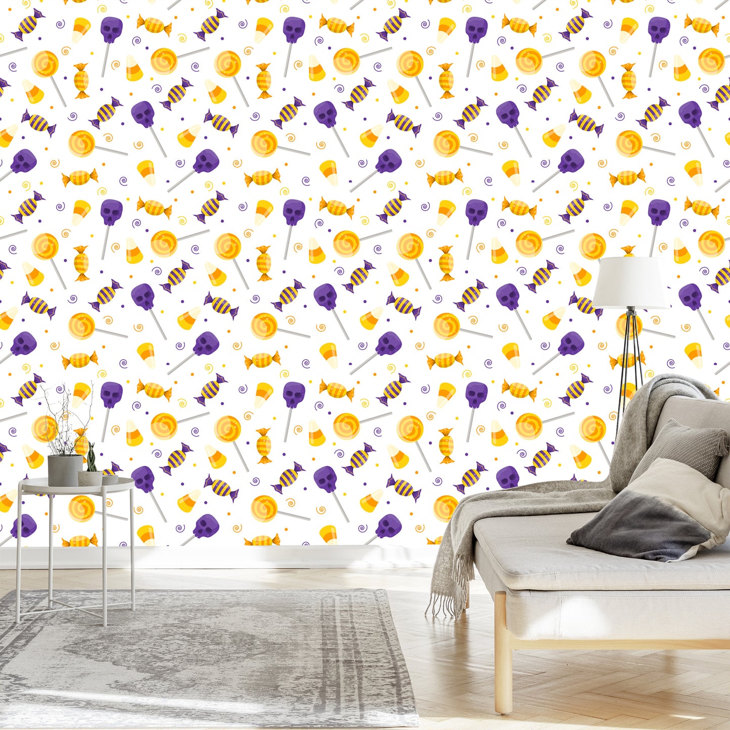 Wallpaper Sweets For Halloween