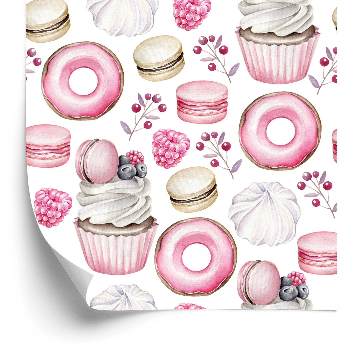 Wallpaper Vintage Pastries