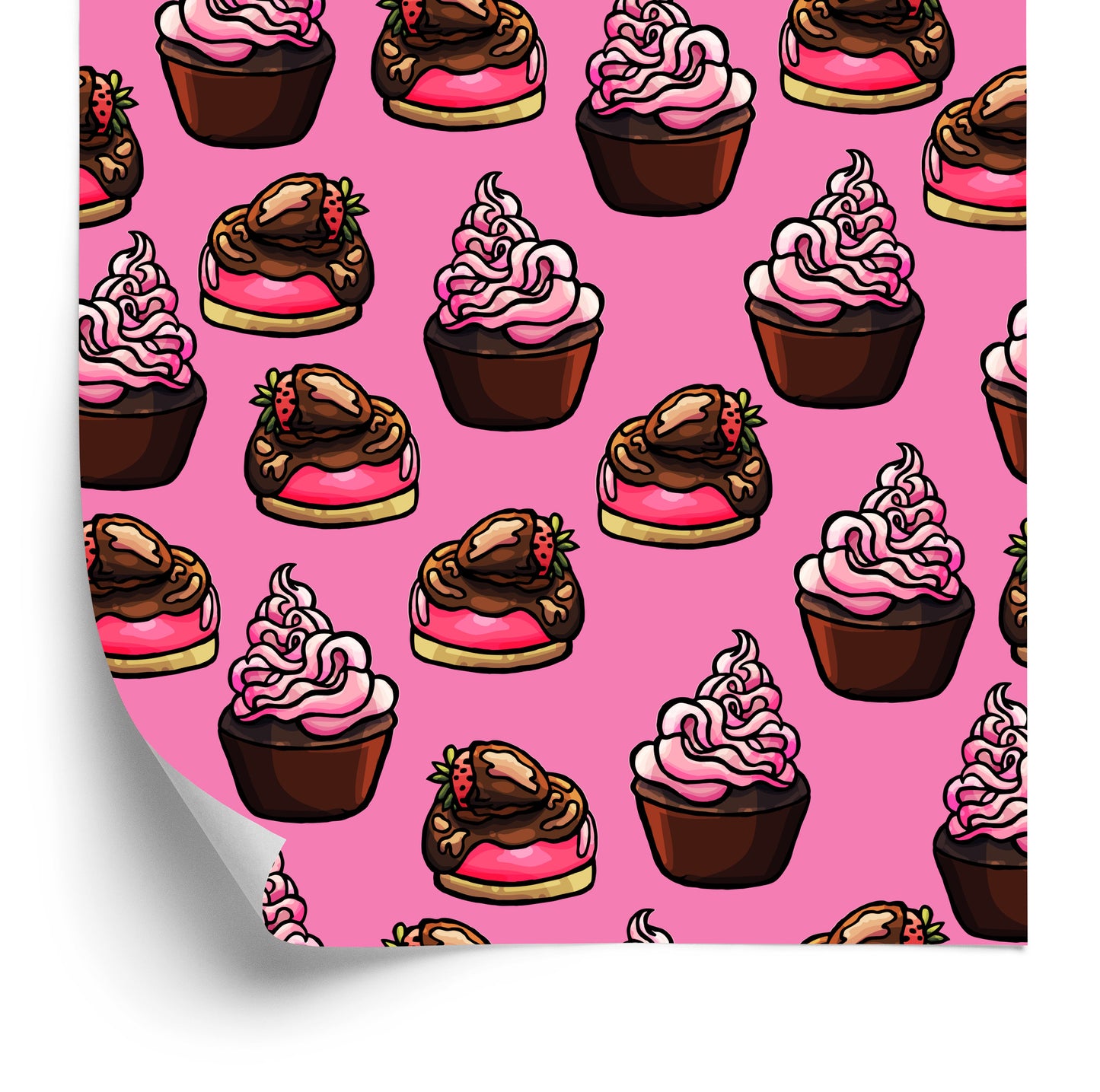 Wallpaper Cupcakes