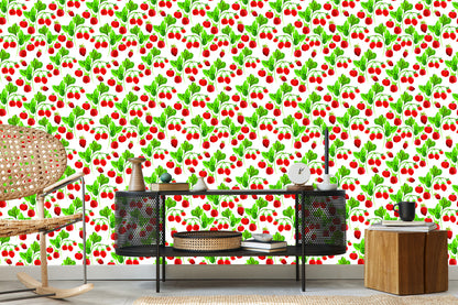 Wallpaper Fruit For Kitchen Dining Room