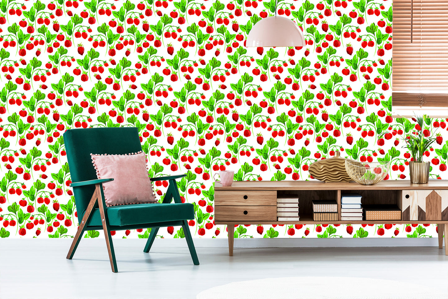 Wallpaper Fruit For Kitchen Dining Room