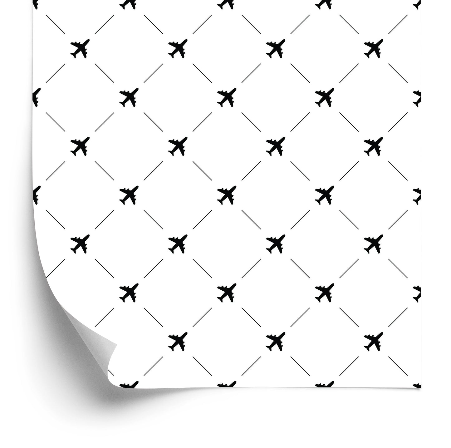 Wallpaper Grid In Airplanes