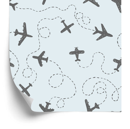 Wallpaper Airplanes With Patterns