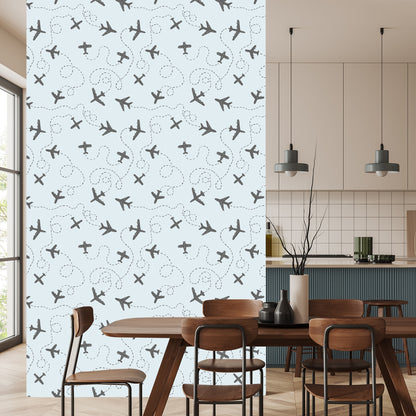Wallpaper Airplanes With Patterns