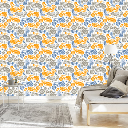 Wallpaper Colorful Motorcycles