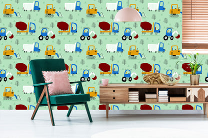 Wallpaper Machines Between Trees