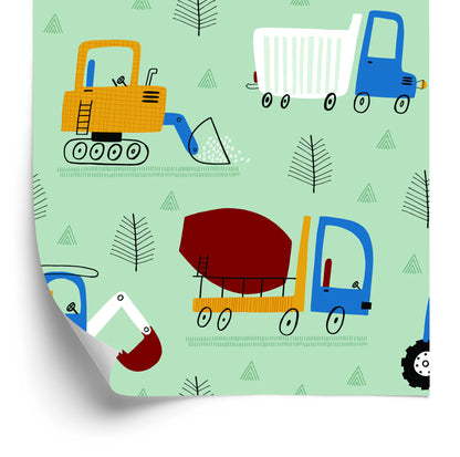 Wallpaper Machines Between Trees
