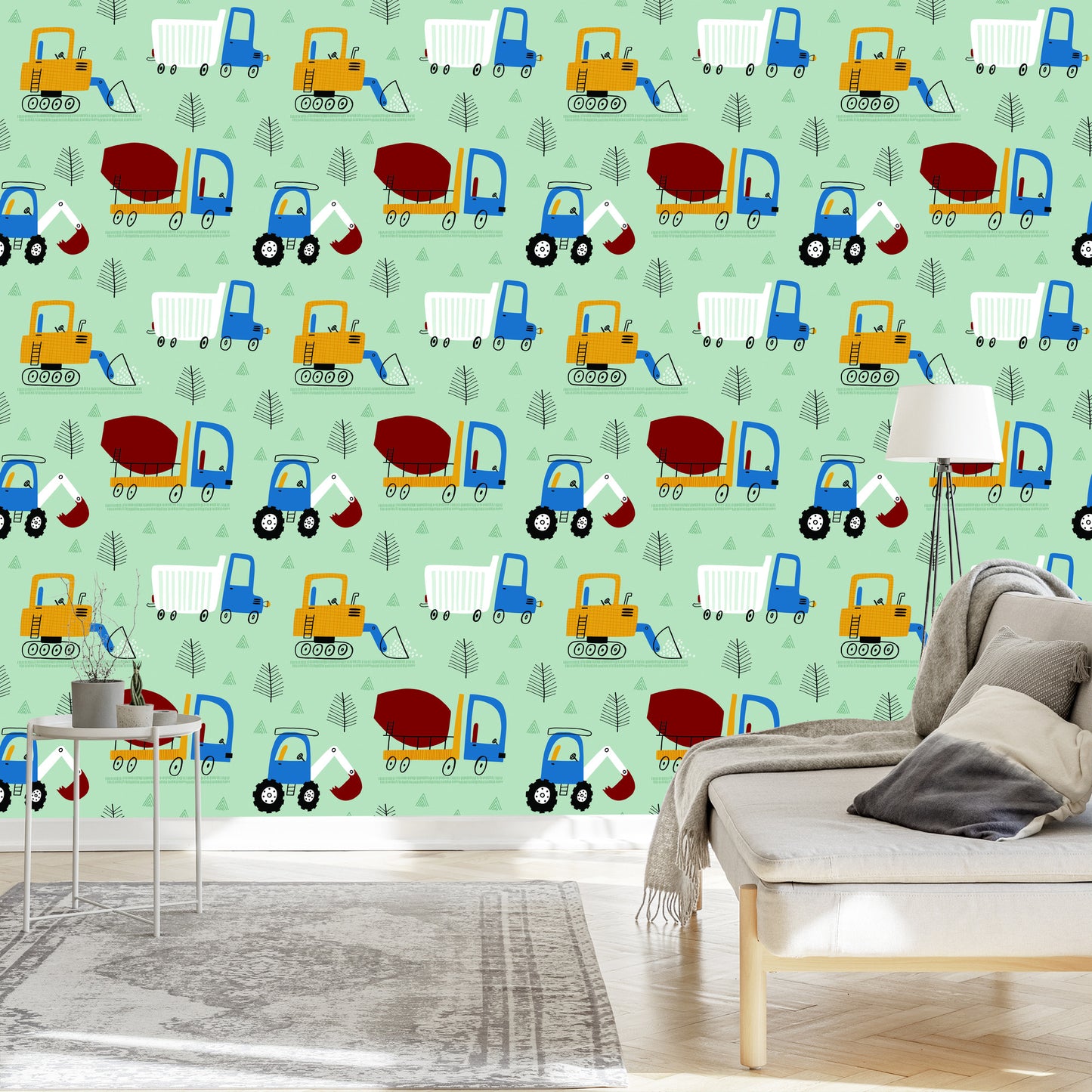 Wallpaper Machines Between Trees