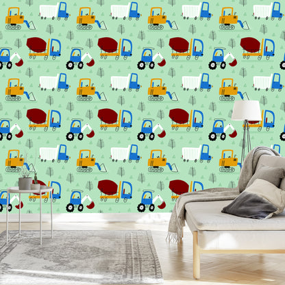 Wallpaper Machines Between Trees