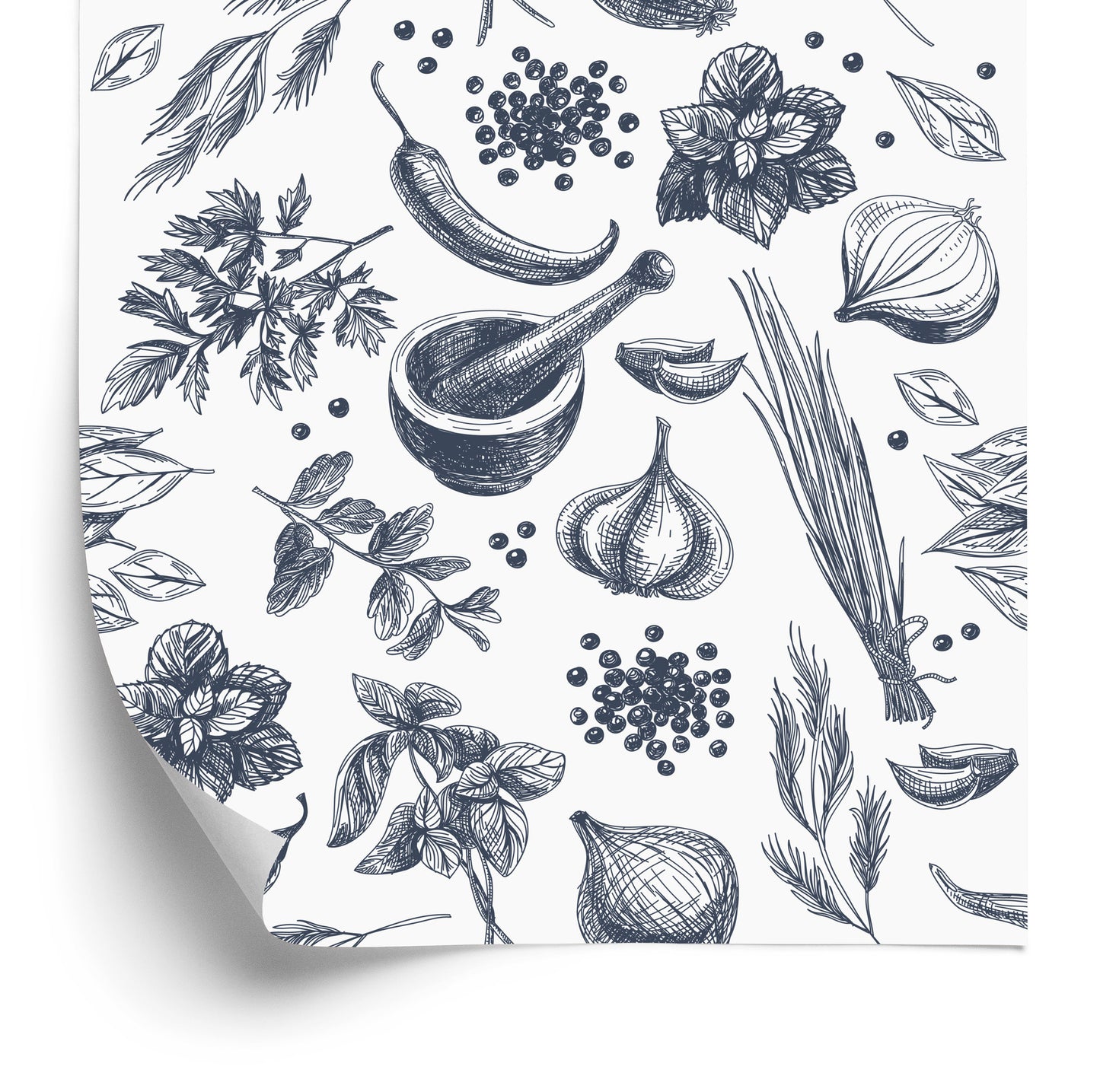 Wallpaper Herbs With Spices