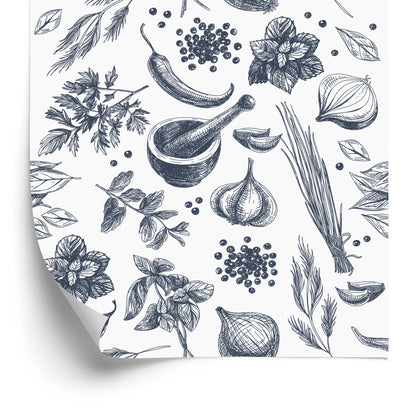 Wallpaper Herbs With Spices