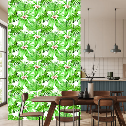 Wallpaper Tropical Leaves