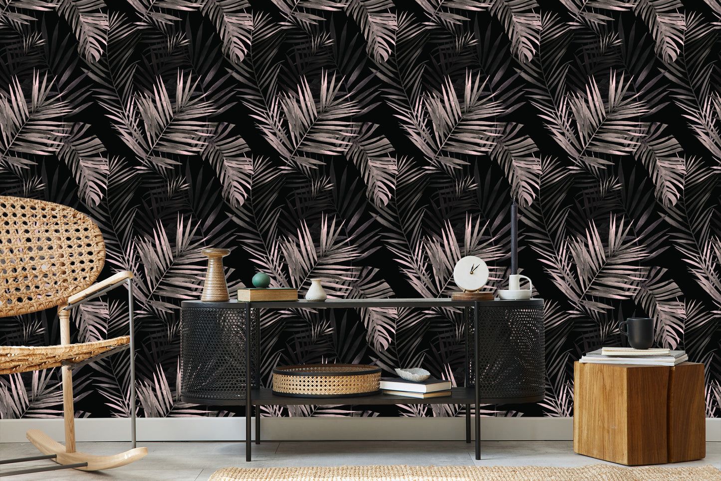 Wallpaper Palm Leaves