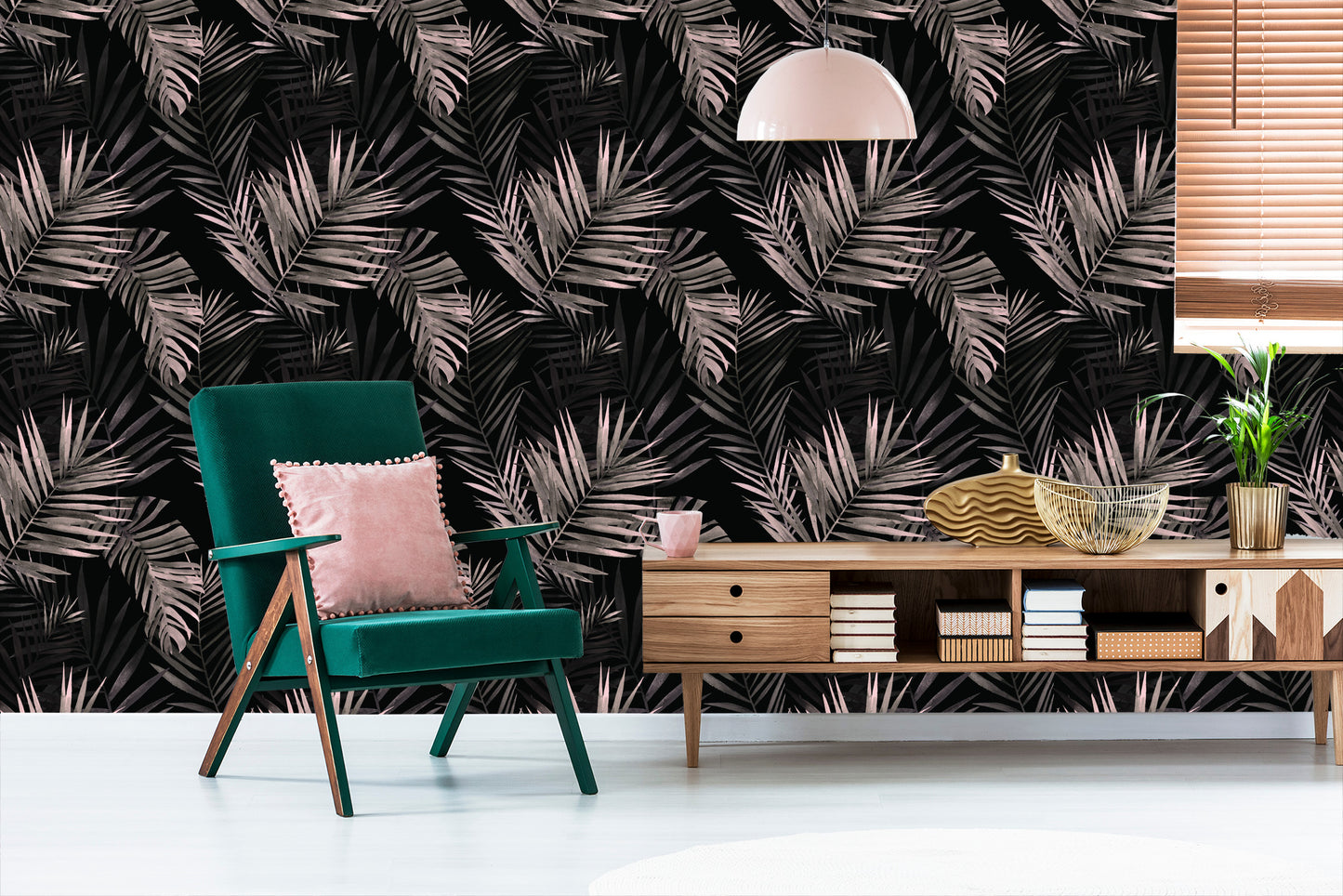 Wallpaper Palm Leaves