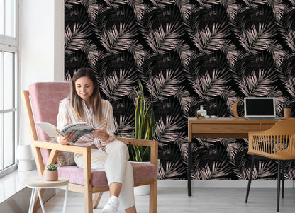 Wallpaper Palm Leaves