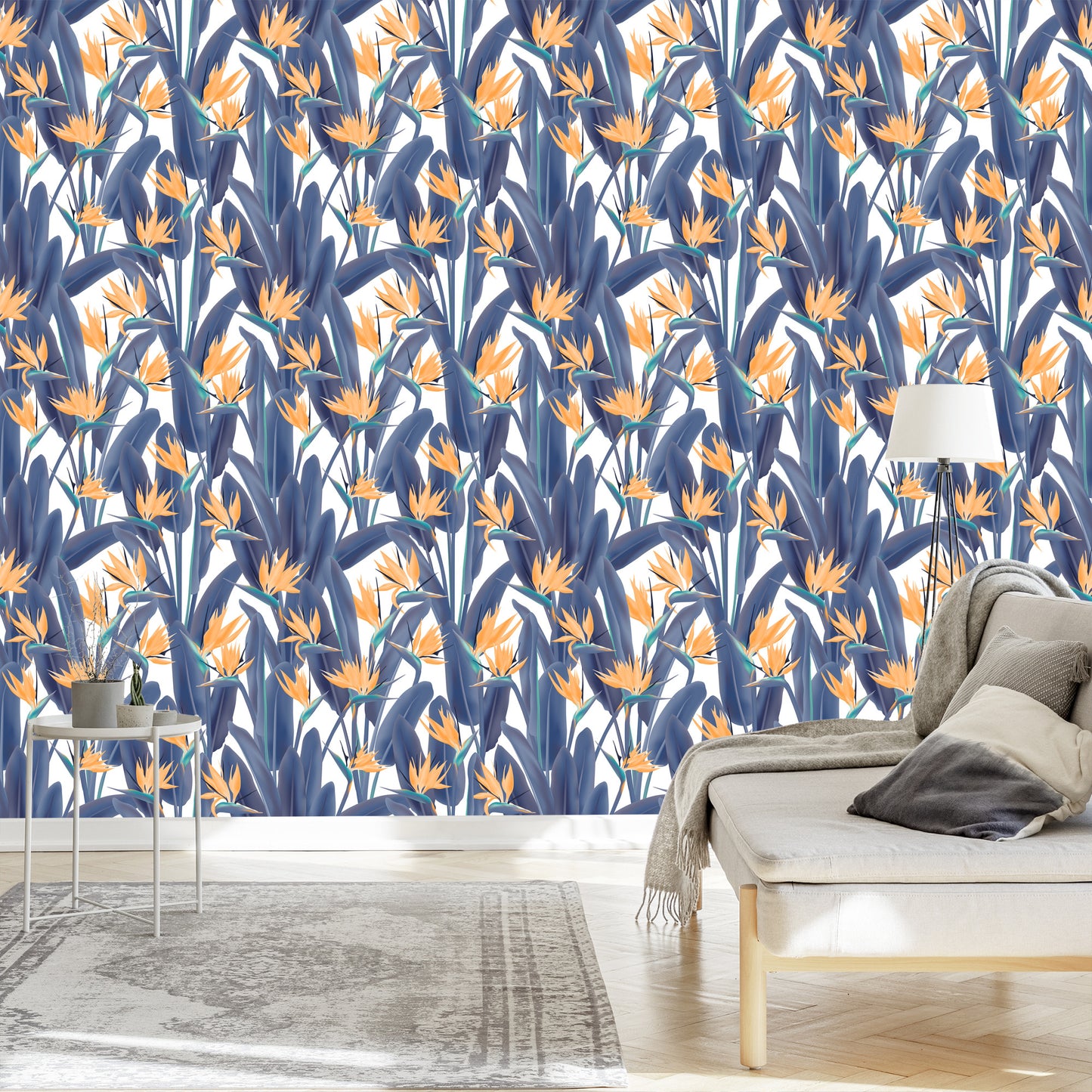 Wallpaper Birds Of Paradise Flowers
