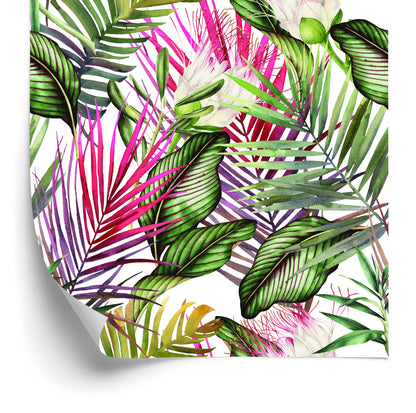 Wallpaper Colorful Leaves