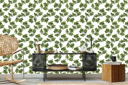 Wallpaper Fine Leaves