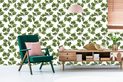 Wallpaper Fine Leaves