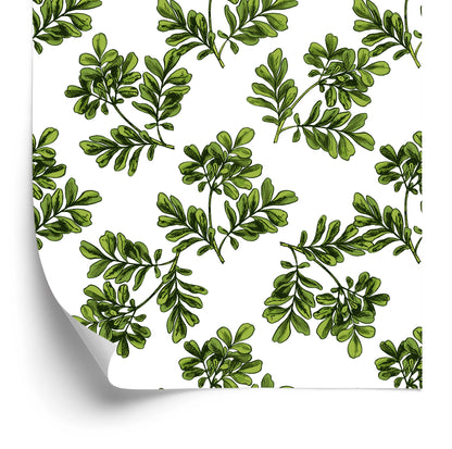 Wallpaper Fine Leaves