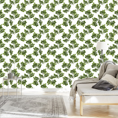 Wallpaper Fine Leaves
